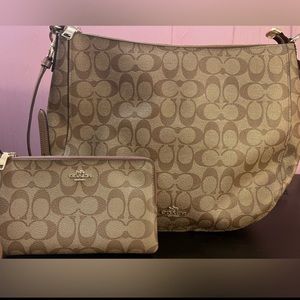 Coach Satchel Bag w Wallet